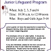 Jr. Lifeguard Flyer 2018